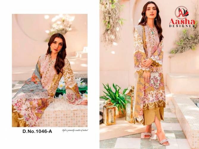 Needle Wonder Vol 3 By Aasha Cotton Pakistani Suits Wholesale Clothing Suppliers In India
